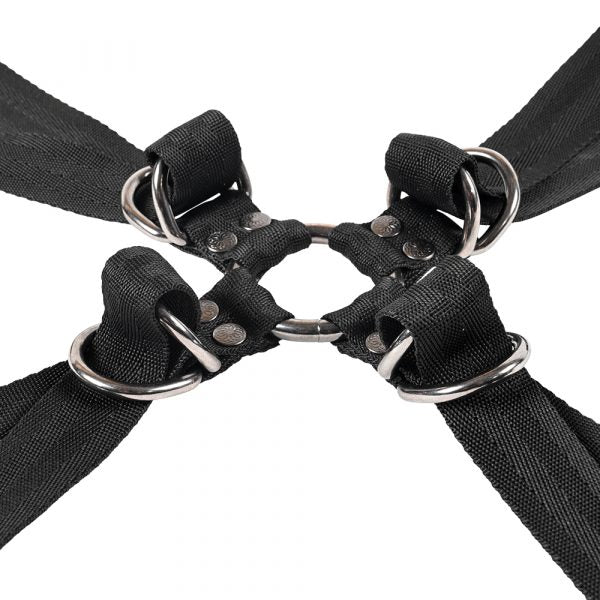 Sportsheets Velvet Noir Collar & Removable Clamps