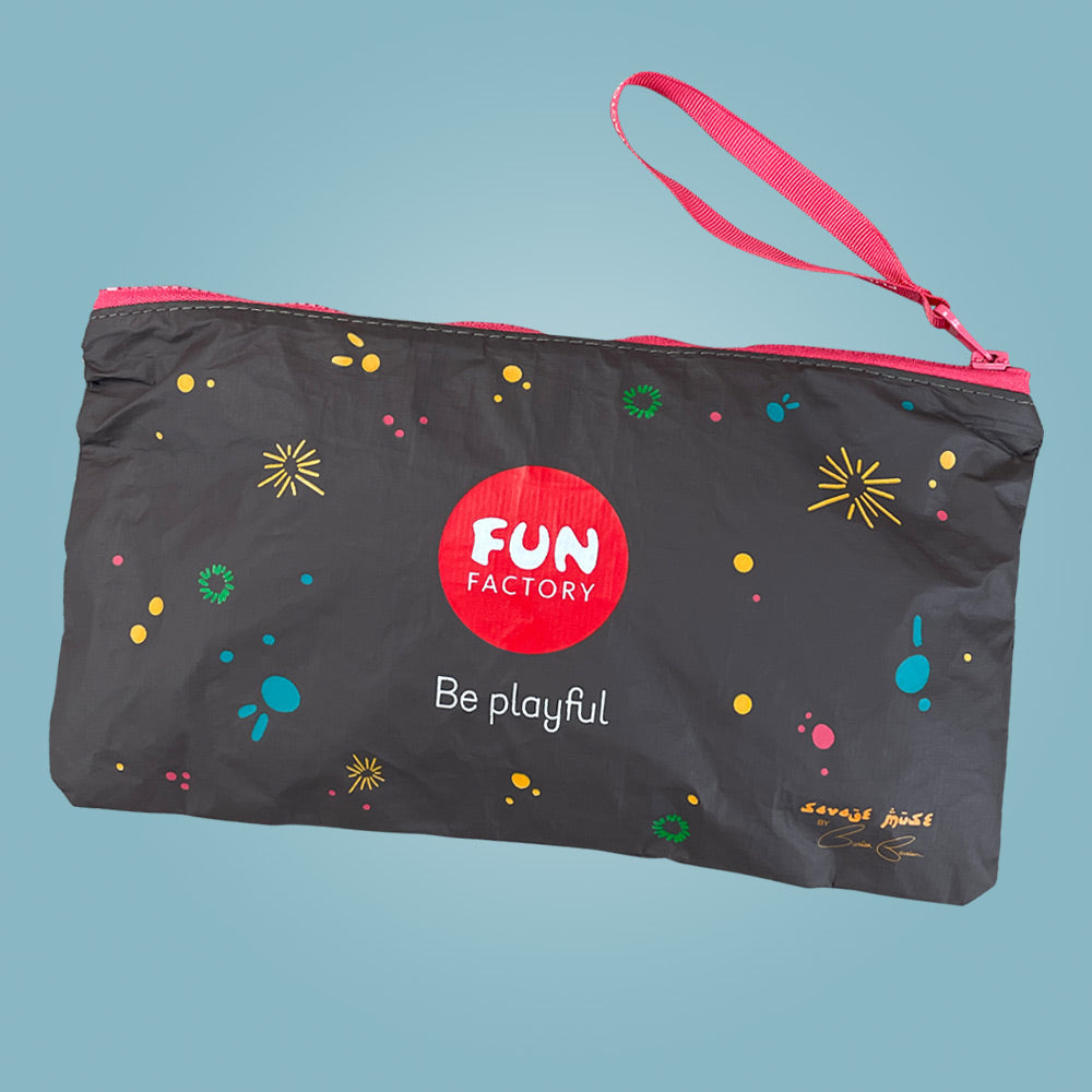 Fun Factory Limited Edition Toy Bag – Hygienic and artistic toy storage pouch with erotic illustrations