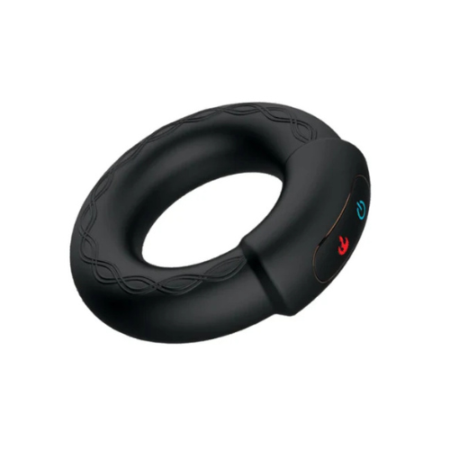 Nasstoys Cock Power Heat-Up Cock Ring – Black Vibrating Ring