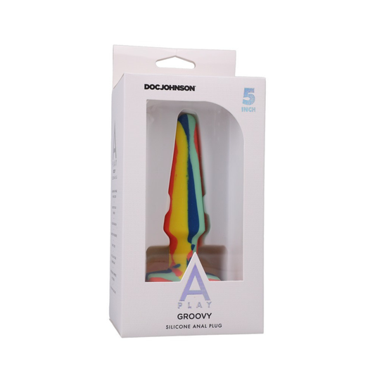 Doc Johnson A-Play Groovy 5” Anal Plug
