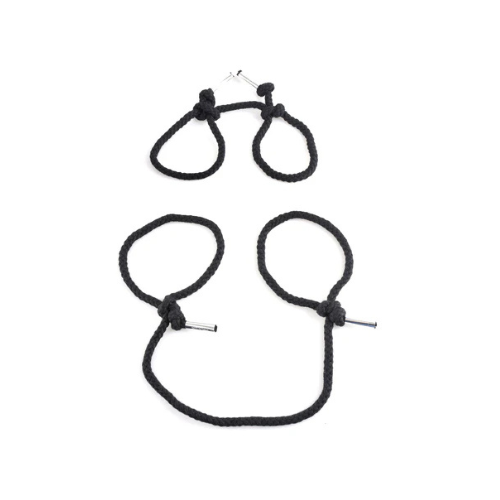 Pipedream Fetish Fantasy Silk Rope Bondage Set with Love Mask
