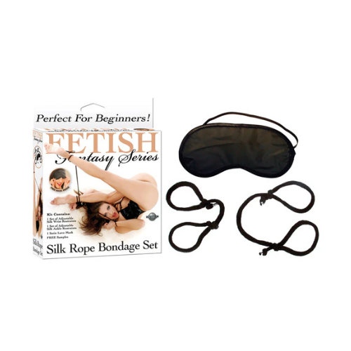 Pipedream Fetish Fantasy Silk Rope Bondage Set
