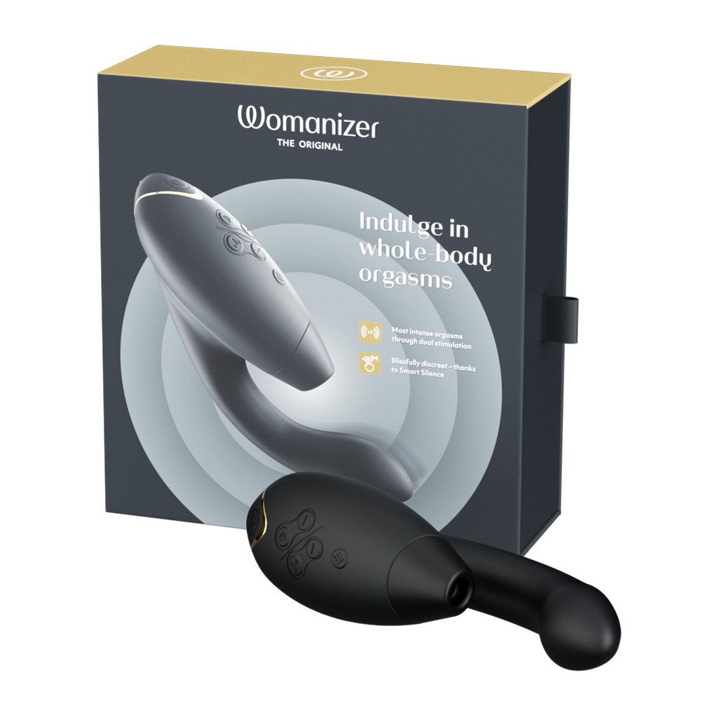Womanizer Duo 2 Dual Clitoral & G-Spot Vibrator - Various Colors