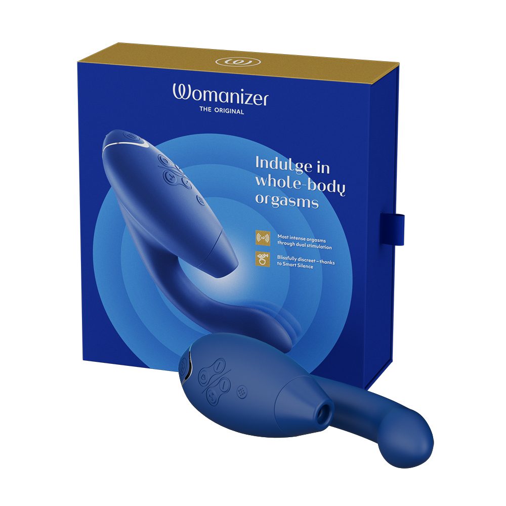 Womanizer Duo 2 Dual Clitoral & G-Spot Vibrator - Various Colors