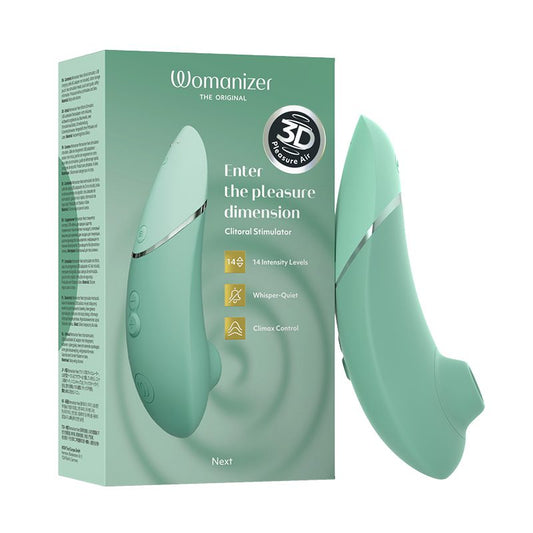 Premium Womanizer Next Clitoral Stimulator  – 3D Pleasure Air technology with customizable depth and whisper-quiet operation