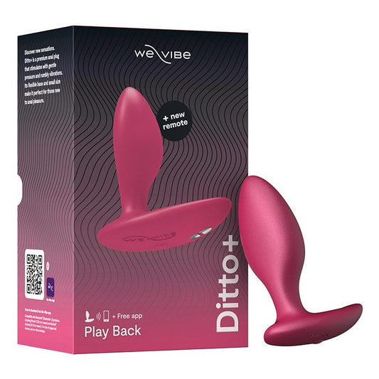 We-Vibe Ditto+ Vibrating Anal Plug