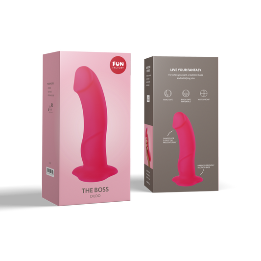 Fun Factory Boss Realistic Dildo - Pink