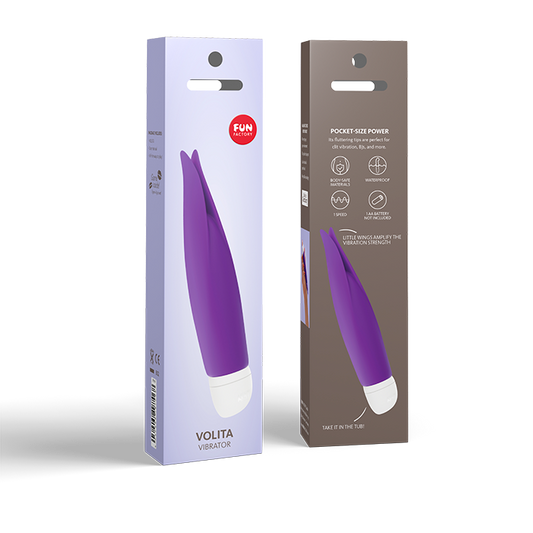 Fun Factory Volita Slim Vibe – Fluttering Tip Clit Vibrator Closeup
