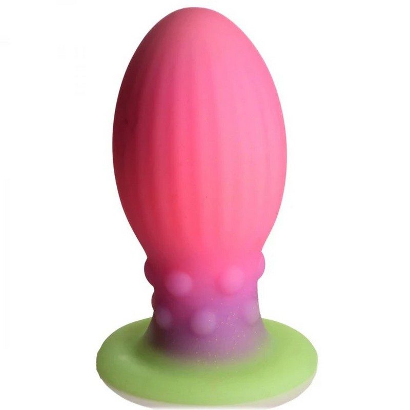 Creature Cocks XL Xeno Glowing Silicone Egg