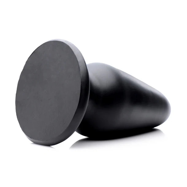 Gigantor XXXL Tapered Butt Plug – Black Extreme-Size Anal Plug (12.5 Inches)