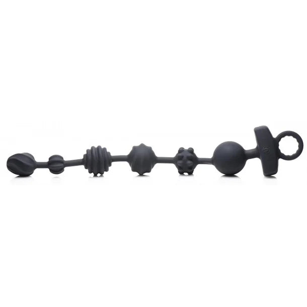 Master Series 10X Dark Rattler Vibrating Silicone Beads