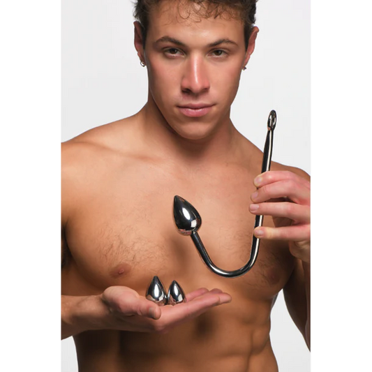 Master Series Anal Hook Trainer Anal Hook w/ 3 Plugs