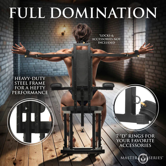 Enforcer Chair with Sex Machine