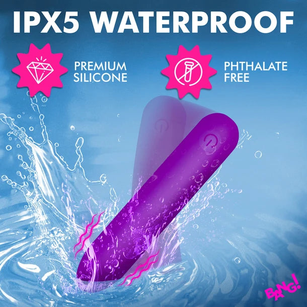 Bang! Tapered Flexible Silicone Bullet Vibrator