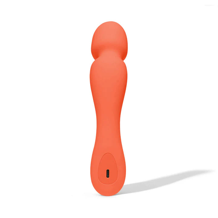 Dame Min mini wand vibrator in lavender silicone finish