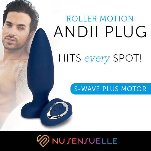 Nu Sensuelle AndII Plug - Navy Blue