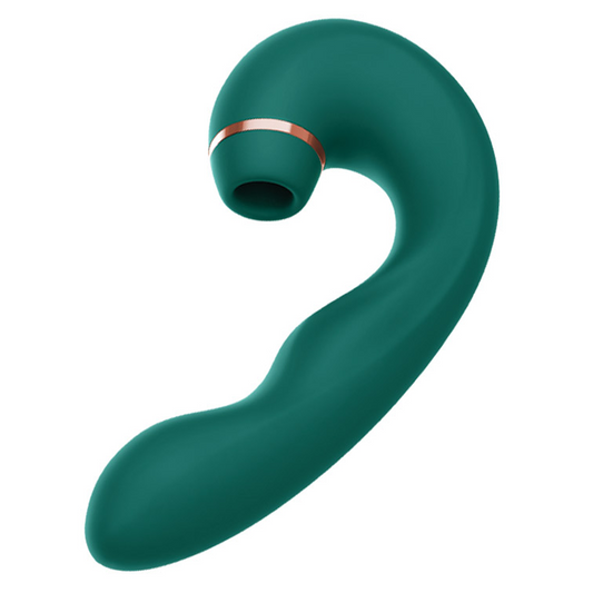 NOBÜ Aria Tapping Clitoral Stimulator- Emerald