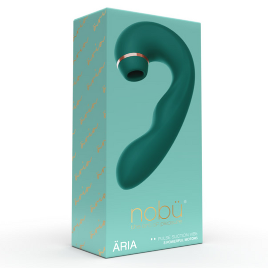NOBÜ Aria Tapping Clitoral Stimulator- Emerald