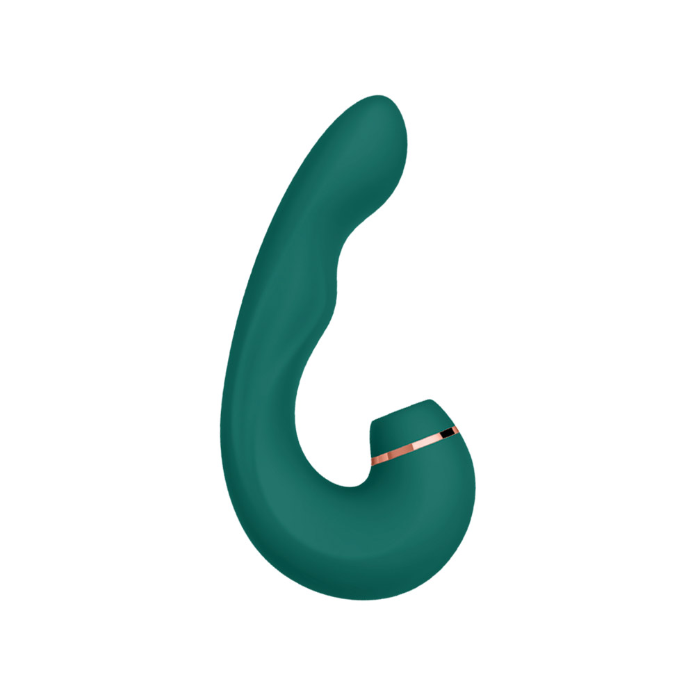 NOBÜ Aria Tapping Clitoral Stimulator- Emerald