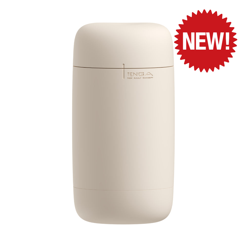Tenga Puffy Male Masturbator - Latte Brown