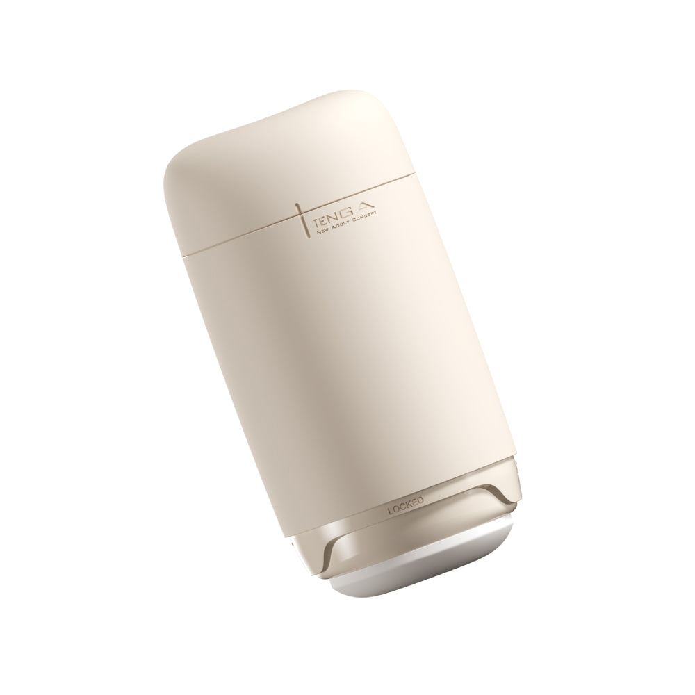 Tenga Puffy Male Masturbator - Latte Brown