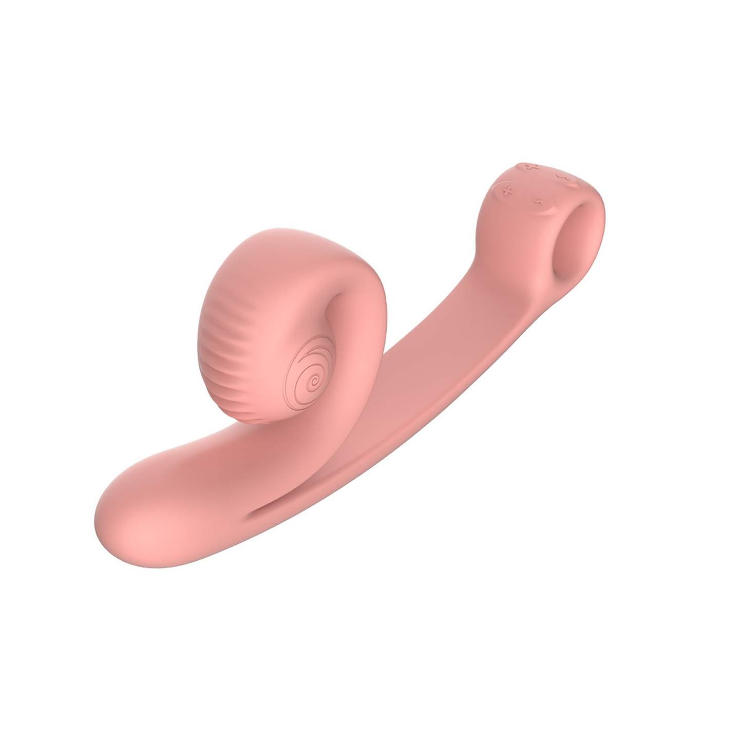 SVibe Snail CURVE Dual-Stimulation Vibrator - Peachy Pink