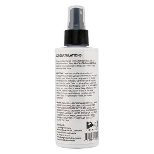 Elbow Grease Black Beauty Latex Polish Spray Bottle - 7 oz