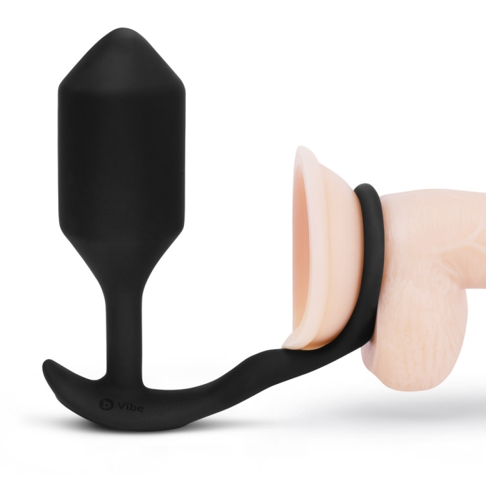 264g anal toy with deep vibration and erection support ring
