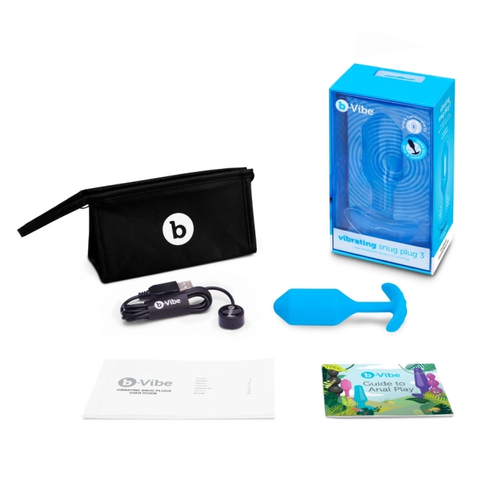 b-Vibe Vibrating Snug Plug 3 – Large