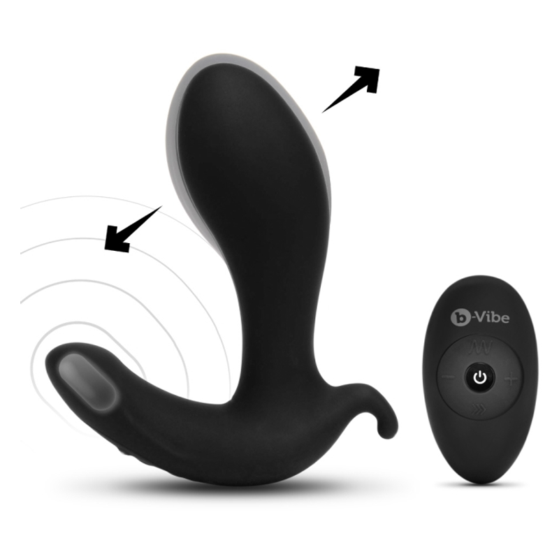 b-Vibe Expand Plug – Inflatable Vibrating Anal Plug with Remote