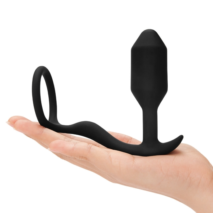 b-Vibe Snug & Tug shown with storage case