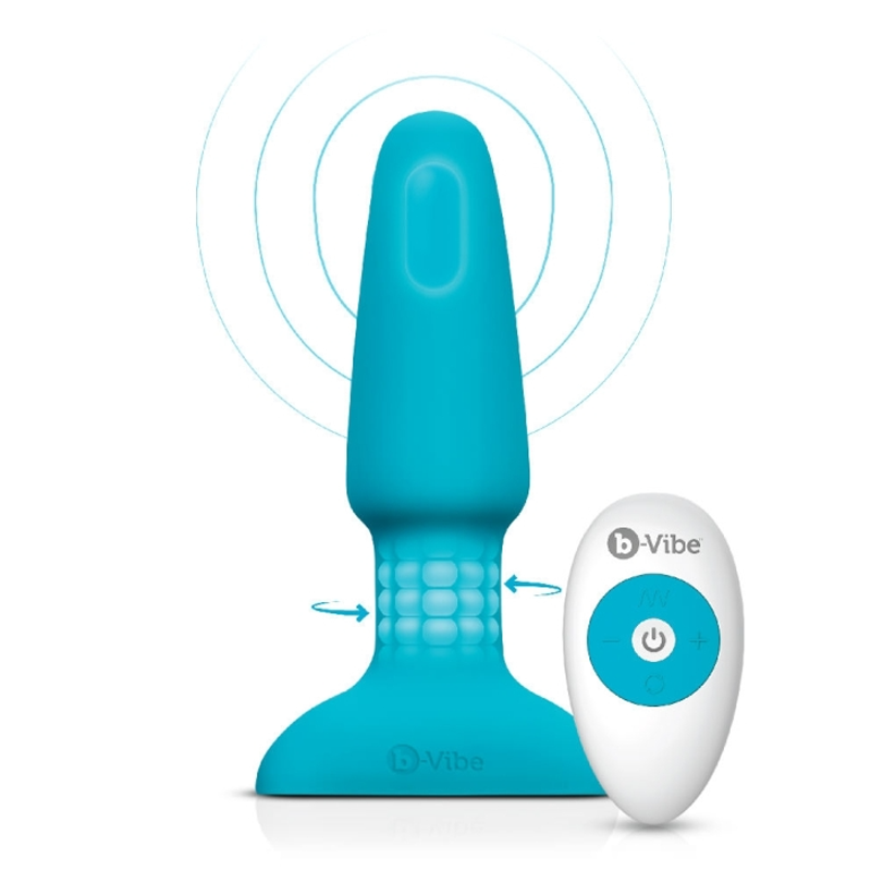 b-Vibe Rimming Plug 2 – Vibrating Anal Plug with Remote Control