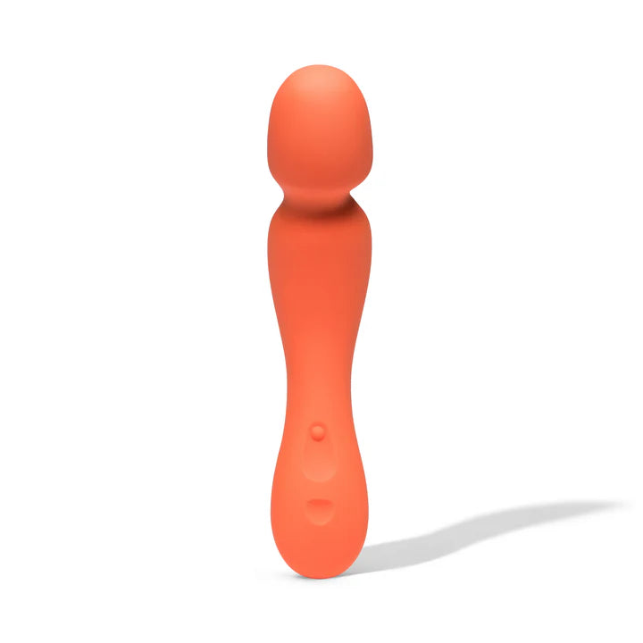 Dame Min mini wand vibrator in lavender silicone finish
