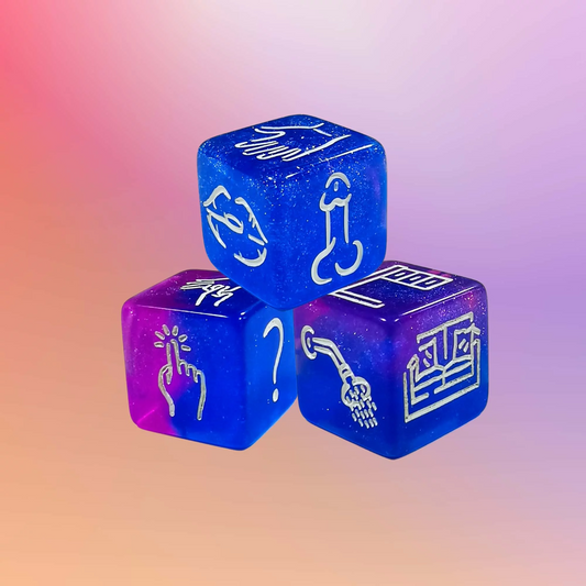 LET S DICE– Romantic & Sexy Dice Game for Couples with Door Hanger