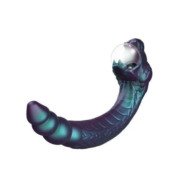 Blush Temptasia Rattle Snake Dual-Motor Pulse Vibrator