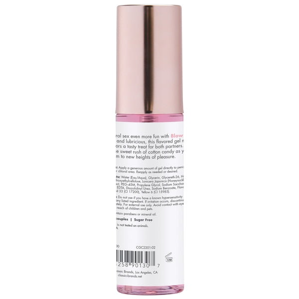 CG BLOW ME Oral Sex Gel - Sugar Rush - 2oz / 60mL