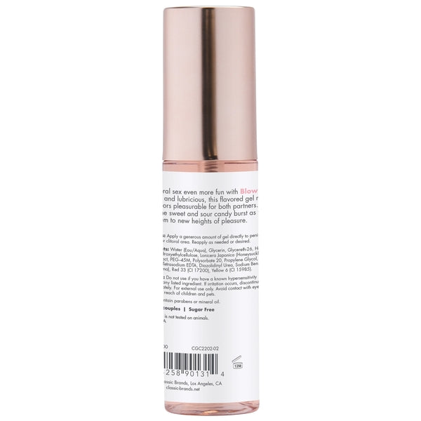 CG BLOW ME Oral Sex Gel - Berry Burst - 2oz / 60 mL