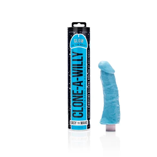 Empire Labs Vibrating Clone-A-Willy – Glow in the Dark Blue