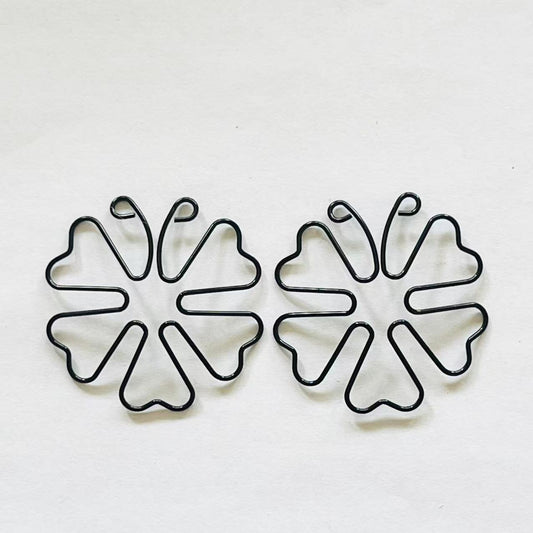 Clover Wire Nipple Shields – Non-Piercing-Black