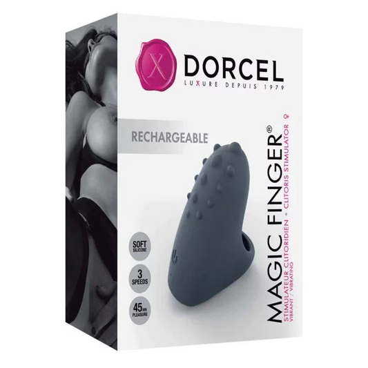 Dorcel Magic Finger mini finger vibrator with textured silicone