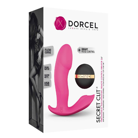 Dorcel Secret Clit Remote Controlled Vibrator – Adjustable G-Spot & Clitoral Stimulator