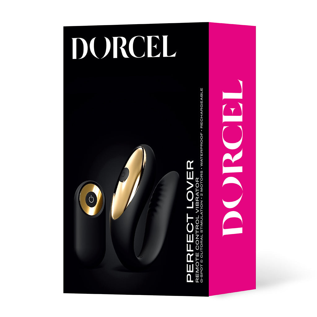 Dorcel Perfect Lover dual motor vibrator with remote control