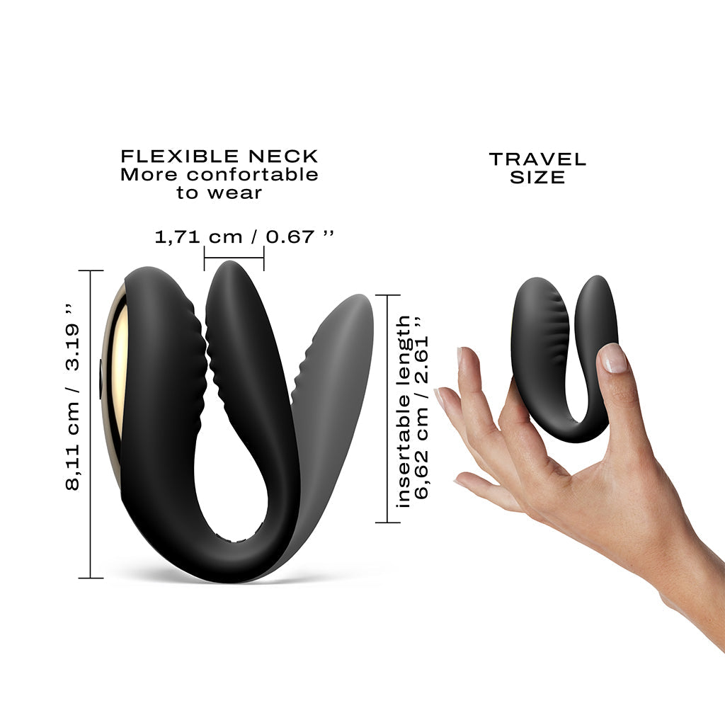 Dorcel Perfect Lover dual motor vibrator with remote control