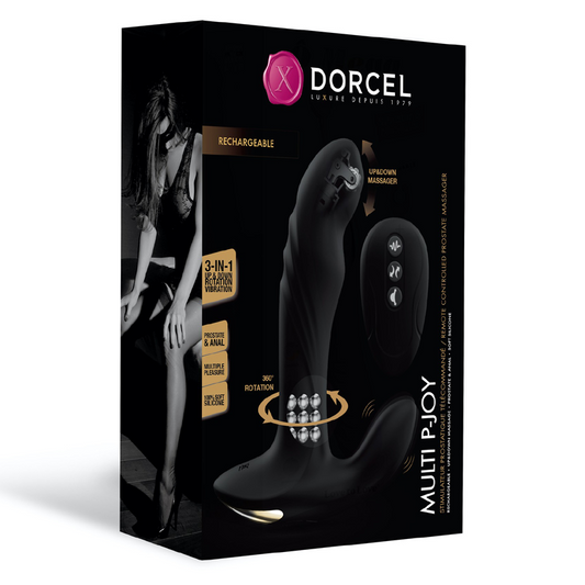 Dorcel Multi P-Joy – triple motor prostate massager with wireless remote