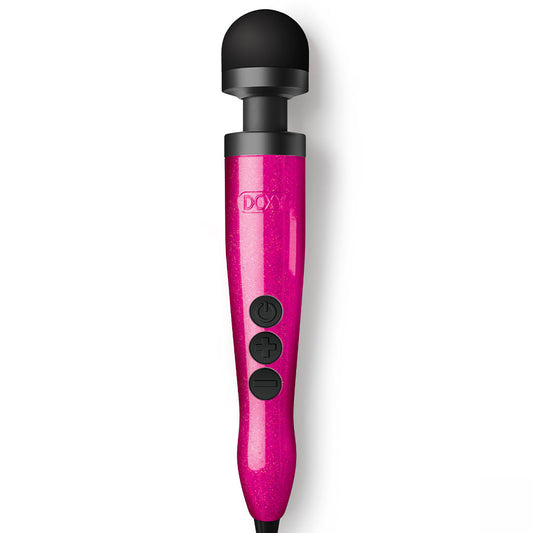 DOXY Die Cast 3 – Hot Pink Edition compact wand vibrator supporting breast cancer awareness