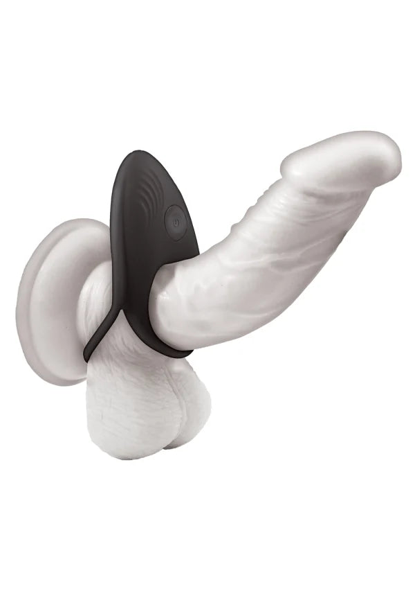 Nasstoys Cockpower Vibrating Adjustable Cock Ring in black