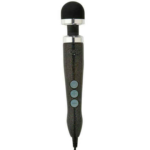 DOXY Die Cast 3 compact plug-in wand vibrator with metallic finish