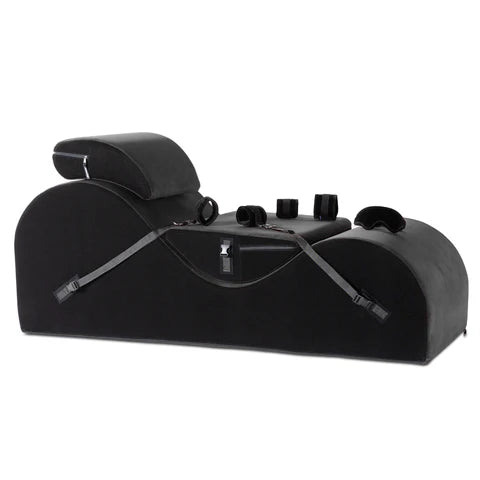 Liberator Esse Valkyrie Edition chaise in black velvet