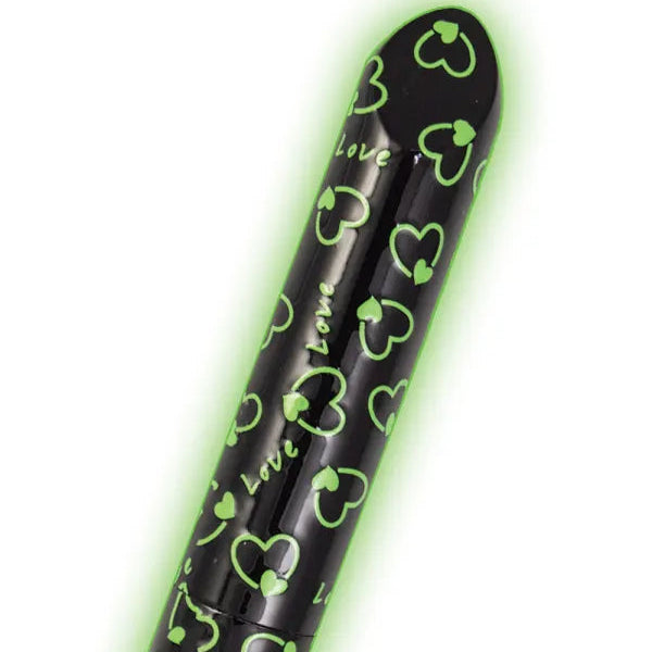 Nasstoys Glow Vibes Sweet Heart – Glow-in-the-Dark Mini Heart Vibrator with 10 Functions