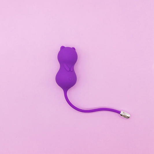 Emojibator Kitty Cat Kegel Vibrator with Remote